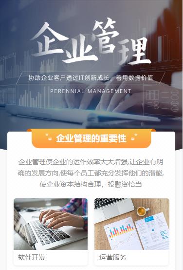 定日企业管理小程序开发